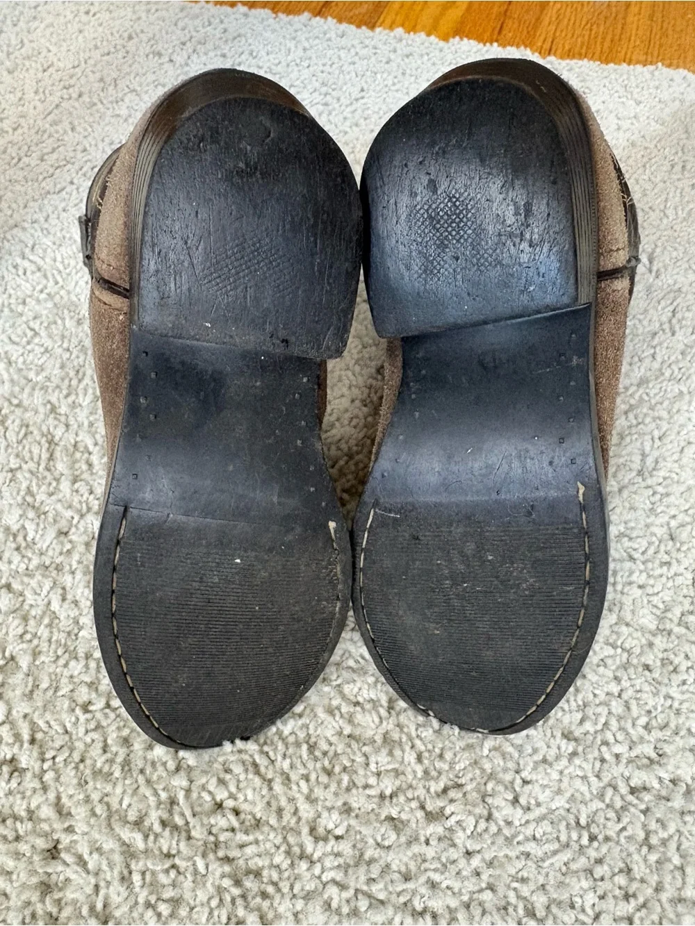 Little Boy's MASTERSON Brown Suede & Leather COWBOY Western RODEO BOOTS  11  M
